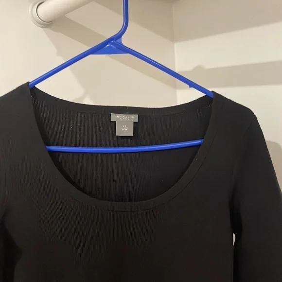 Ann Taylor SP Black Sweater Dress - Picture 5 of 5